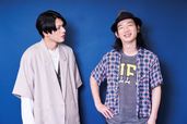 高橋悠也(右)と崎山つばさ(左)　撮影：源賀津己