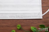 不織布マスク 1800円｜東京ディズニーリゾートのロゴが型押しでザインされています