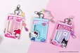 【SKINNYDIP LONDON×サンリオキャラクターズ】「IDカードチャーム」2,750円／チャック付きで小銭収納も可能