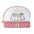 【モフサンド】2段ポーチ　1,540円（税込）ゆるにゃん 前面