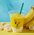「LOONEY TUNES バナナフルーツミックス＆ヨーグルトスワークル（R）」＜Tallサイズのみ：690円（税込）＞【LOONEY TUNES×タリーズコーヒー」