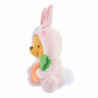 Disney うさぎ年 くまのプーさん ぬいぐるみバッジ うさぎの