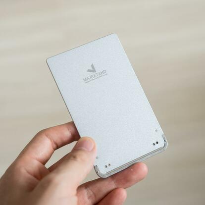 Majextand S シルバー スマホスタンド MAJEXTAND S 360度回転スタンド