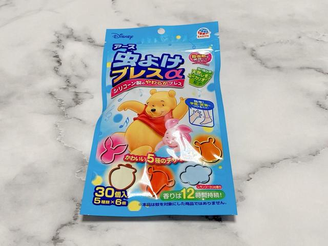 アース　虫よけブレスα ブレスレットタイプ［プーさんデザイン］／税込383円（Amazon価格）