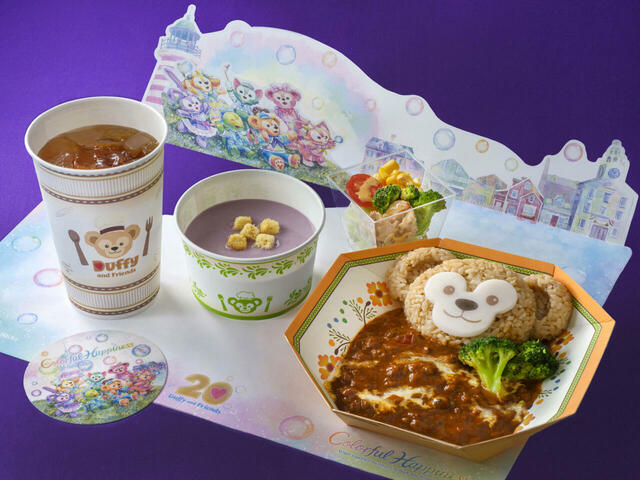 ダッフィーのスペシャルセット（ビーフ）