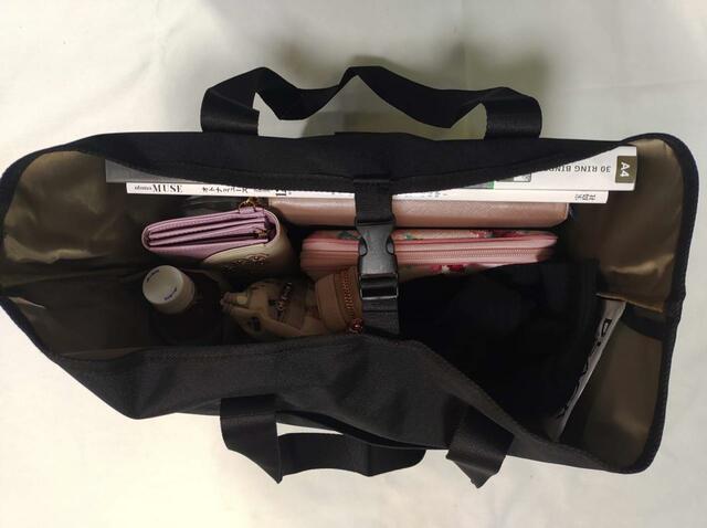 留め具をつけることで、移動も安心