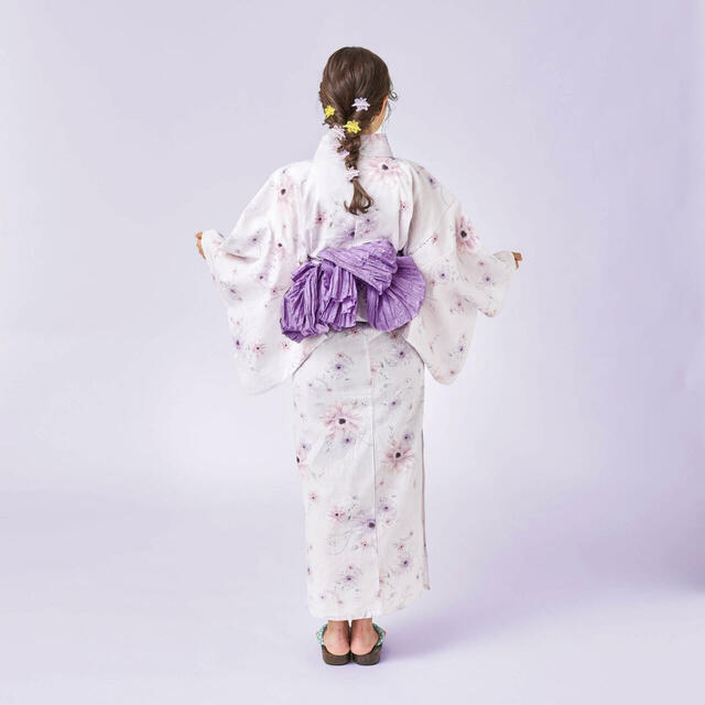 ラプンツェル＆パスカル 浴衣・結び帯 セット SUMMER FESTIVAL 13,500円