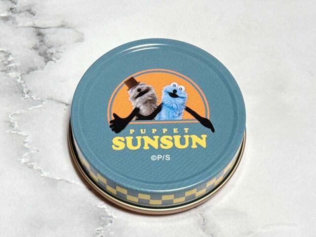 【プチキャン パペットスンスン】裏面も仲良しスンスン&ゾンゾンのデザイン入りです!