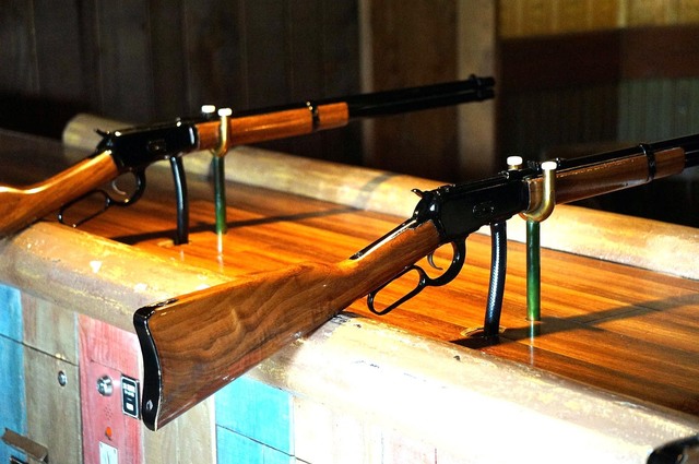 西部開拓時代のウィンチェスターライフル