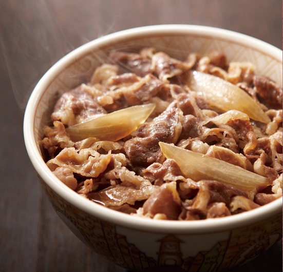 「牛丼」並盛　400円（税込）