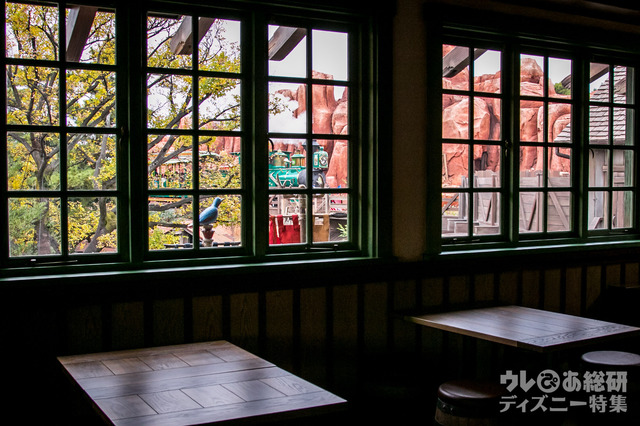 「キャンプ・ウッドチャック・キッチン」二階からの風景