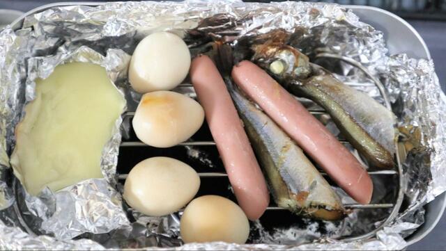 【ワークマン 2合炊 飯ごうメスティン/燻製】具材の水分が抜けて味が濃厚に