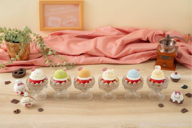 【すみっコぐらしカフェ～喫茶すみっコでチョコレートフェア～】「まめマスター特製タルトサンデー」990円