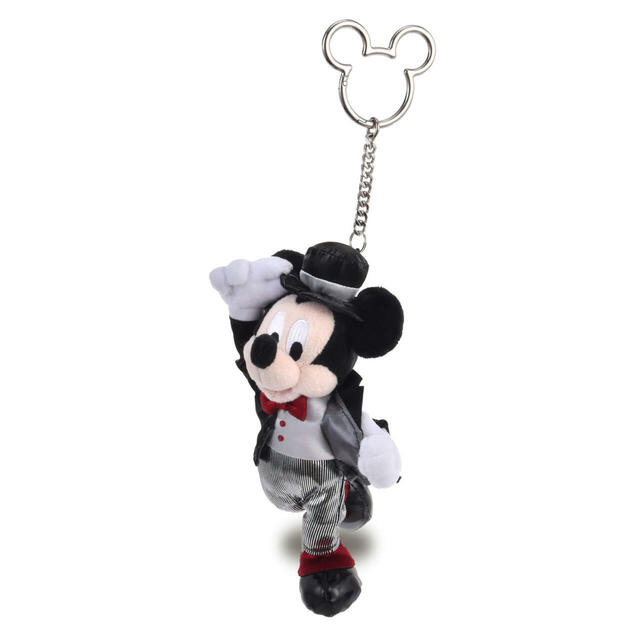 ミッキー ぬいぐるみキーホルダー・キーチェーン ブラック HAPPY BIRTHDAY MICKEY 2,800円