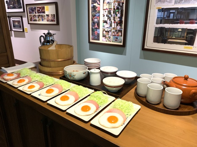 みんなで食べる朝食