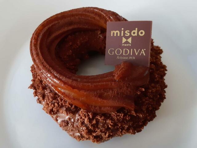 キャラメルショコラ  テイクアウト324円  イートイン330円【misdo mees GODIVA プレミアムショコラコレクション】
