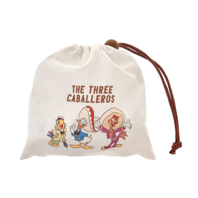 ドナルド、ホセ・キャリオカ、パンチート ショルダーバッグ ポーチ入り ポケッタブル TRAVEL WITH AMIGOS 2,900円