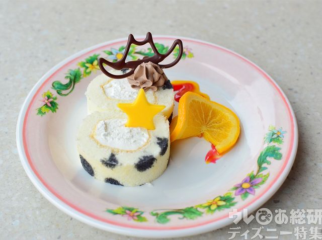 スペシャルデザート クリームロールケーキ