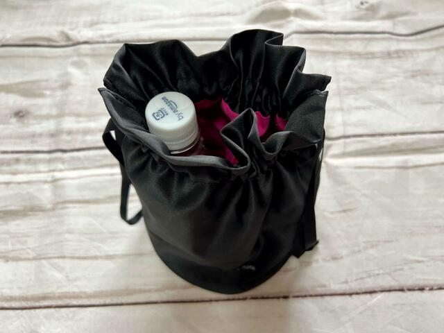 500mlのペットボトルは飛び出してしまうサイズ感