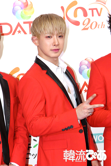 MONSTA Xウォノ　4月24日＠千葉・幕張メッセ「Power of K 2016～Korea TV Fes in Japan」　©Digital Adventure