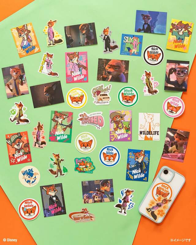 I賞 カード&ステッカーセット【全8種】 © Disney