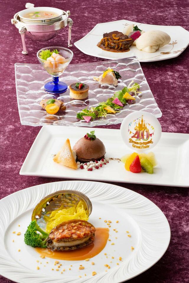 東京ディズニーリゾート40周年“ドリームゴーラウンド”グランドフィナーレ ディナーコース｜東京ディズニーシー・ホテルミラコスタ「シルクロードガーデン」