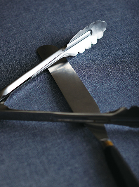 トングとスパチュラ