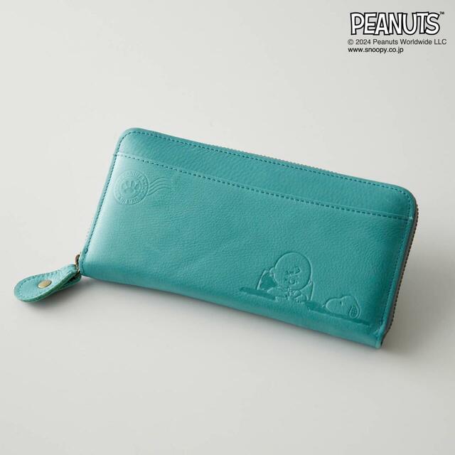 【ベルメゾン】本革長財布〔日本製〕「スヌーピー」|¥ 19,800 (税込) © 2024 Peanuts Worldwide LLC