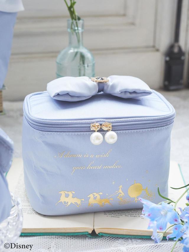 【メゾフル×シンデレラ】Cinderella/アクセサリーポーチカラー：Grayish Blue価格：￥4,800