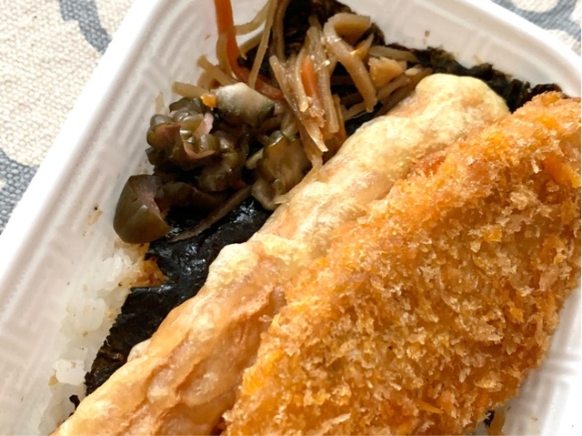 きんぴらやしば漬けも欠かせない具材