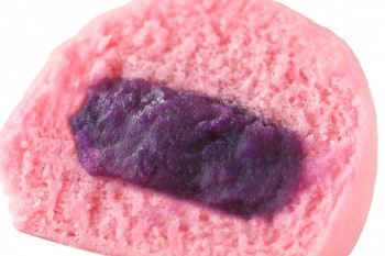 ミニーマウスまん (紫イモ)