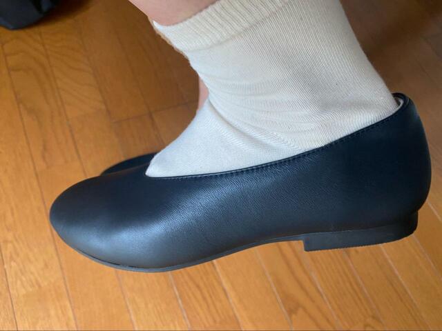 【無印良品　疲れにくい レザー深履きシューズ】検証日は1日に5.7km歩きました。