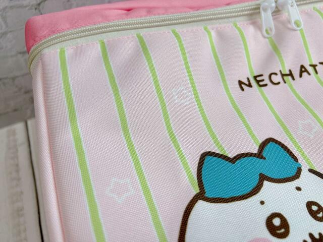 【ちいかわ×アベイル】ピンクにグリーンのストライプがかわいい♡