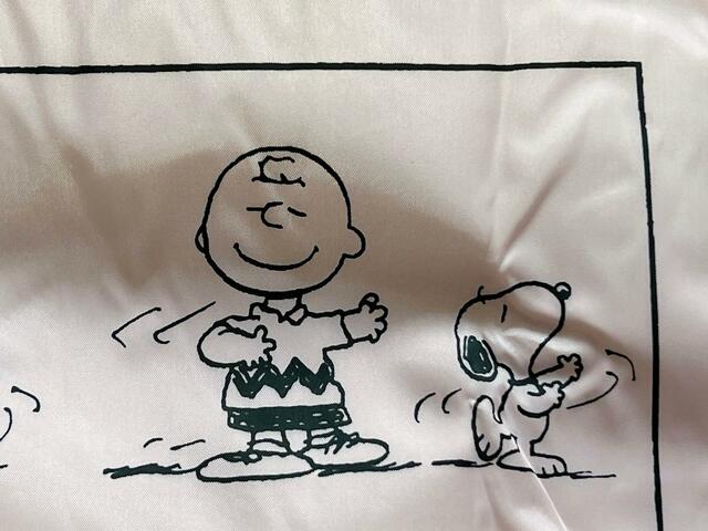 うっとりした表情でダンスをしているスヌーピー＆チャーリー・ブラウン