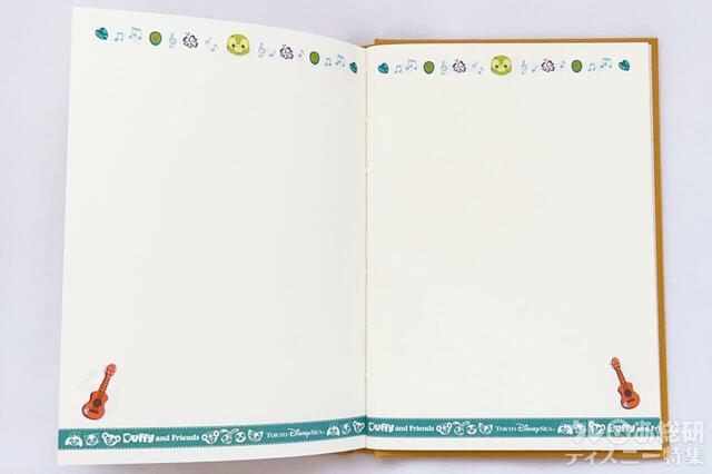 ノート ダッフィー&フレンズ　2025 手帳