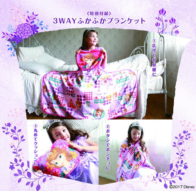 特別付録 3WAYふかふかブランケット