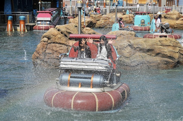 アクアトピアはびしょ濡れバージョンに