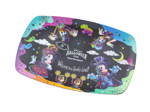 スペシャルセット 1,940円｜プラザパビリオン・レストラン｜ベジタブルとベーコンのトマトスープ チーズハンバーグ、キノコデミグラスソースパンまたはライス マロンムースケーキ お飲物のチョイス｜プラス1,000円でスーベニアトレーをつけることができます。｜東京ディズニーランド「ディズニー・ハロウィーン」2018