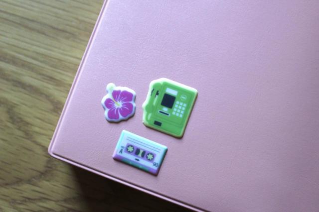 【キャンドゥ】ノスタルジックシール／100円