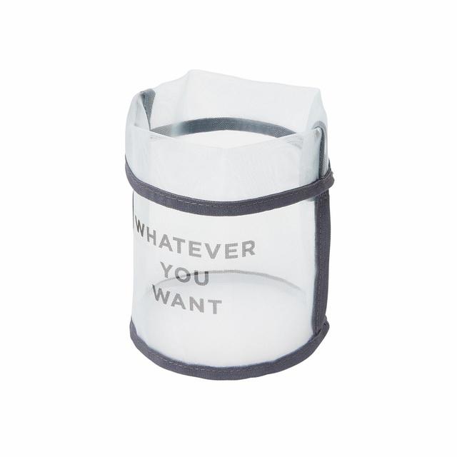 【Francfranc（フランフラン）】クラルテ メッシュバスケット  ホワイト Sサイズ