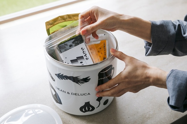 「ホーローコンテナー&グロッサリーギフト(ジャパニーズ)」<¥11,000>【DEAN & DELUCAアニバーサリープロモーション】