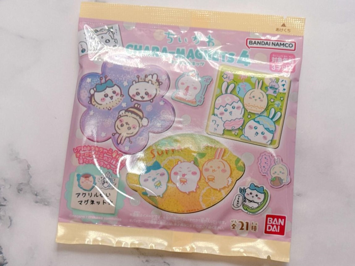 ちいかわ】レアが出たーッ！大人気「キャラマグネッツ」新作を7