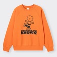 ヘビーウェイトスウェットプルオーバー｜2,990円｜GU「PEANUTS」コラボコレクション