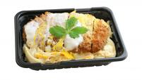 【オーケーの惣菜・弁当・ピザ売上ランキング 1位】「ロースかつ重（カナダ産三元豚使用）」328円（税込）