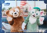 2018冬 ダッフィーのグリーティング ディズニースナップフォト