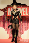 ブラック・ウィドウをイメージしたファッションの小林恵月さん｜アベンジャーズ girls ハロウィーンパーティ