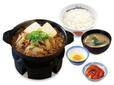 「お肉たっぷり牛鍋膳」＋小鉢