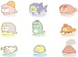【大絶滅展×すみっコぐらし】「ダイカットステッカー」全9種 各550円