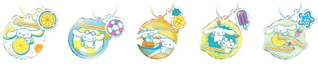 【すかいらーく6ブランド「ラッキーセット」新カプセルトイ】「シナモロール」アクリルチャーム