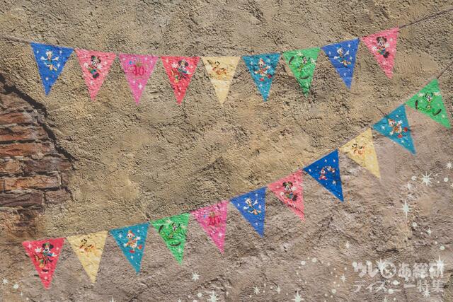 ドリームガーランドをモチーフとしたデコレーション｜東京ディズニーシー